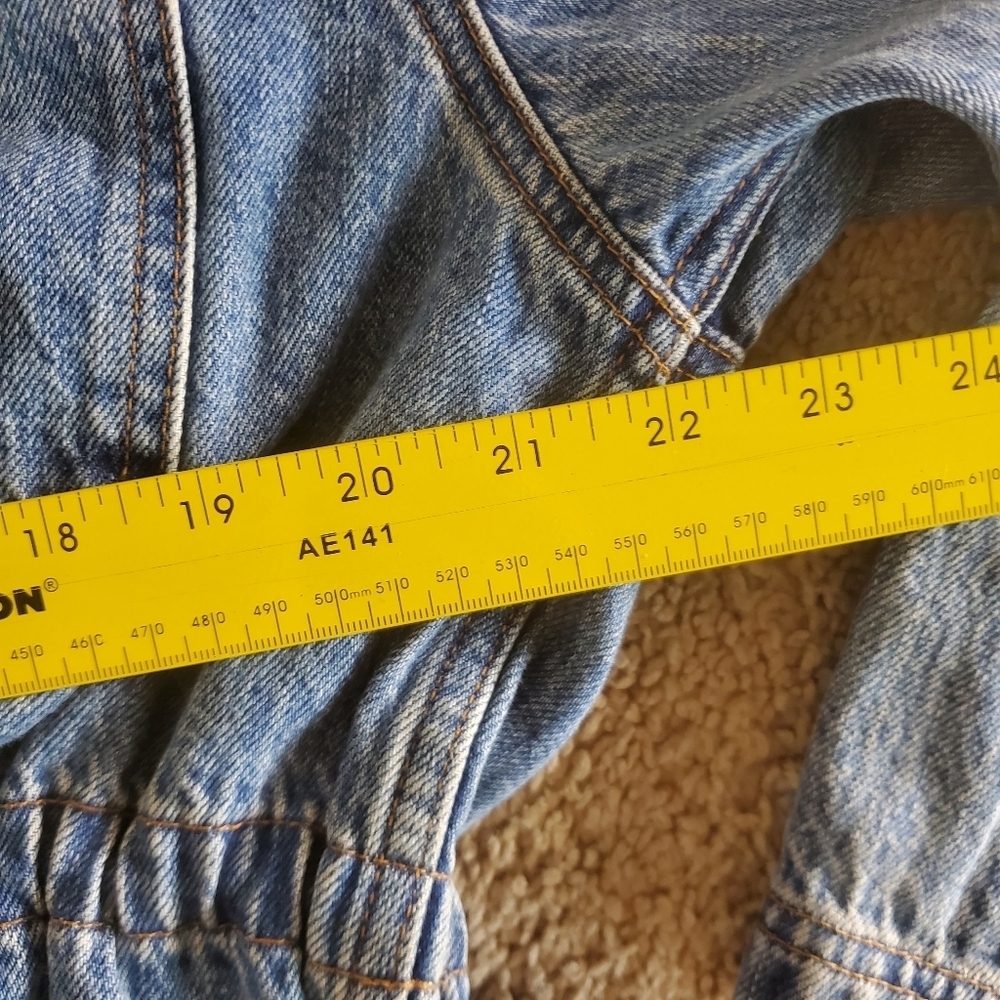 Madewell Denim Claremont Drawstring Jacket Saybrook Wash Medium - Picture 8 of 13